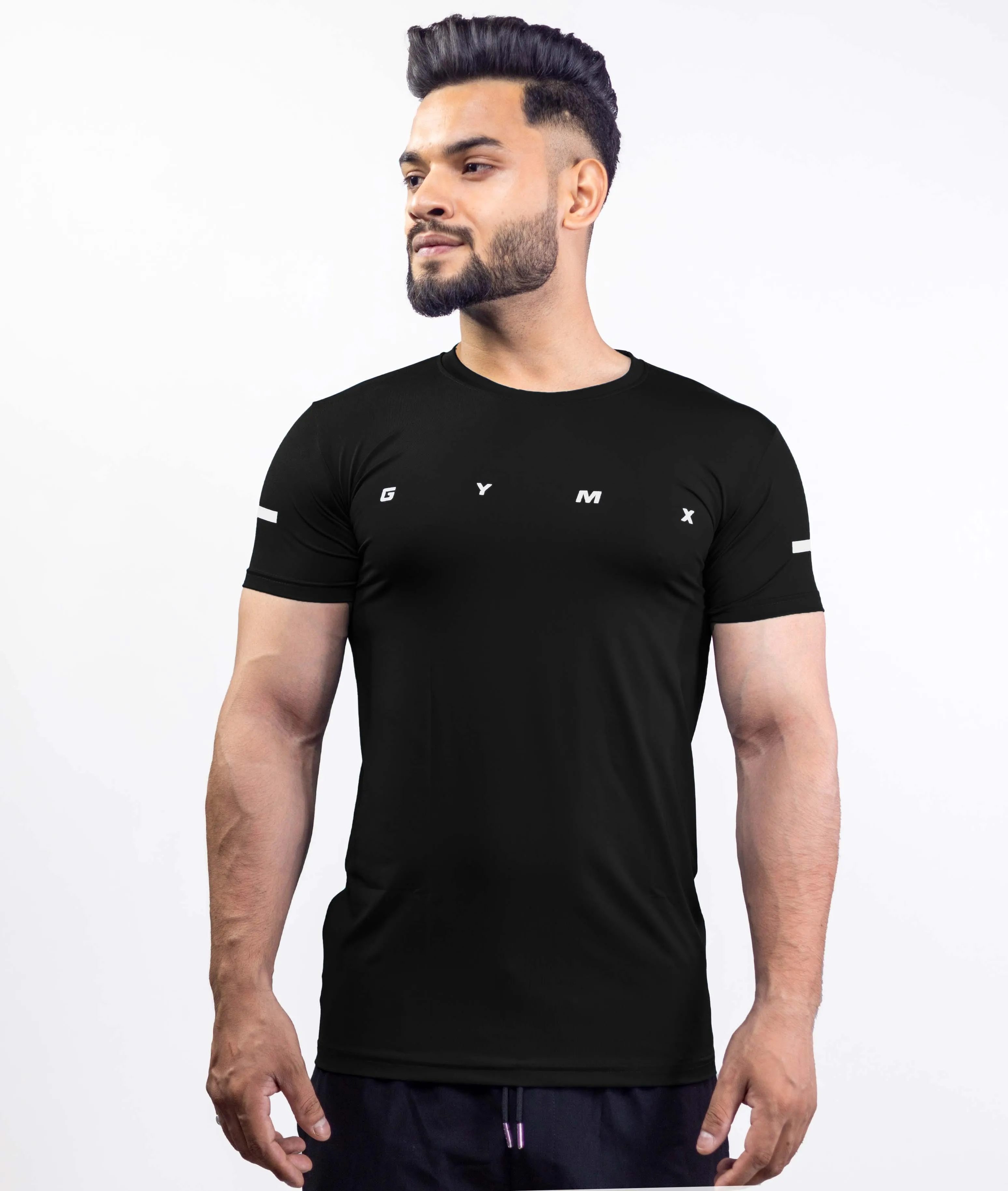 Ace GymX Tees: Flex Black