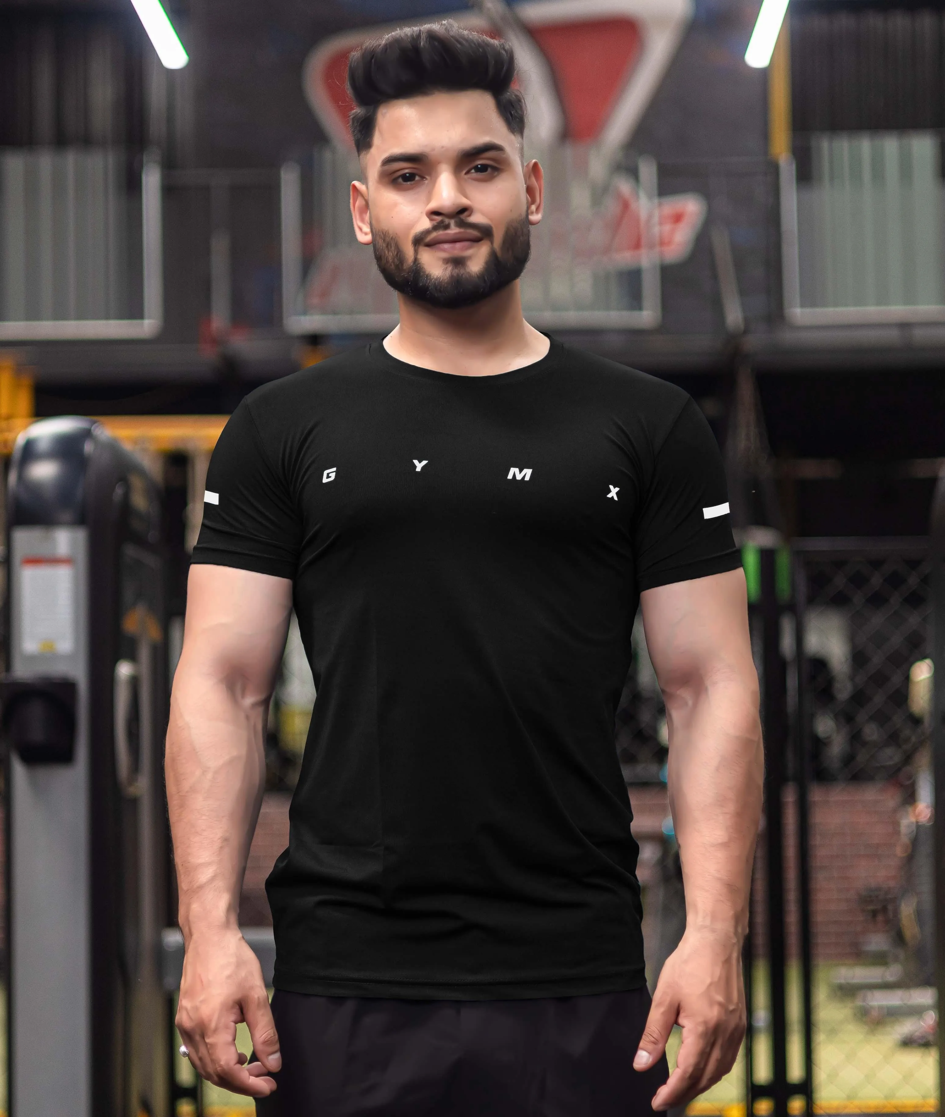 Ace GymX Tees: Flex Black