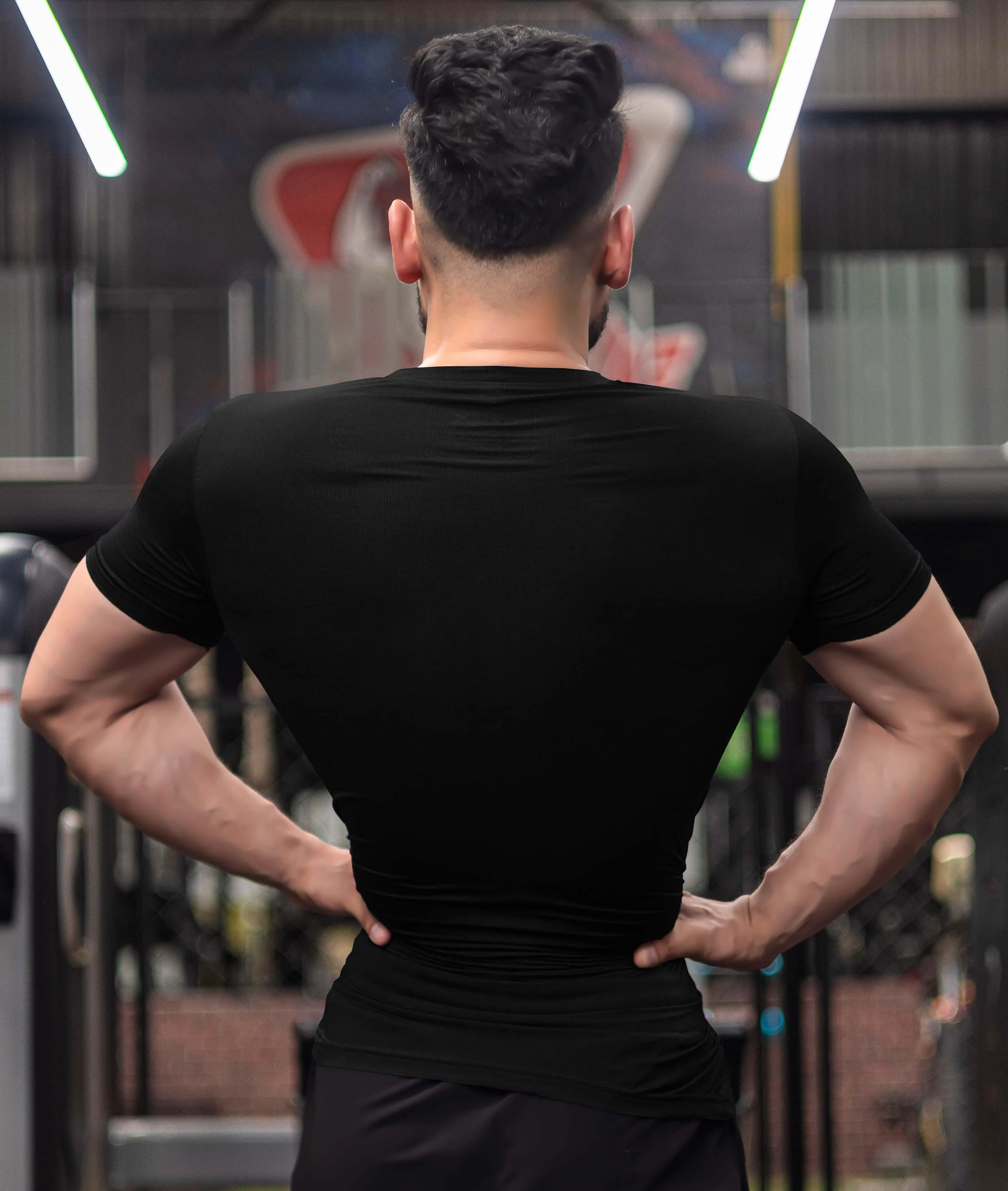 Ace GymX Tees: Flex Black