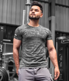 Ace GymX Tees: Forest Grey