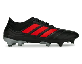 adidas Men's Copa 19.1 FG Core Black/Hi-Res Red/Silver Metallic