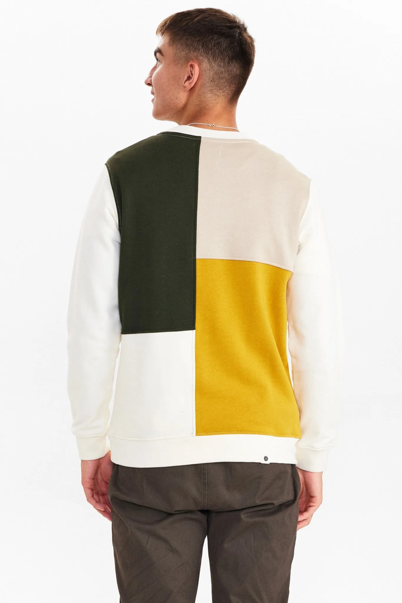 AKALLEN COLORBLOCK TERRY - Tofu