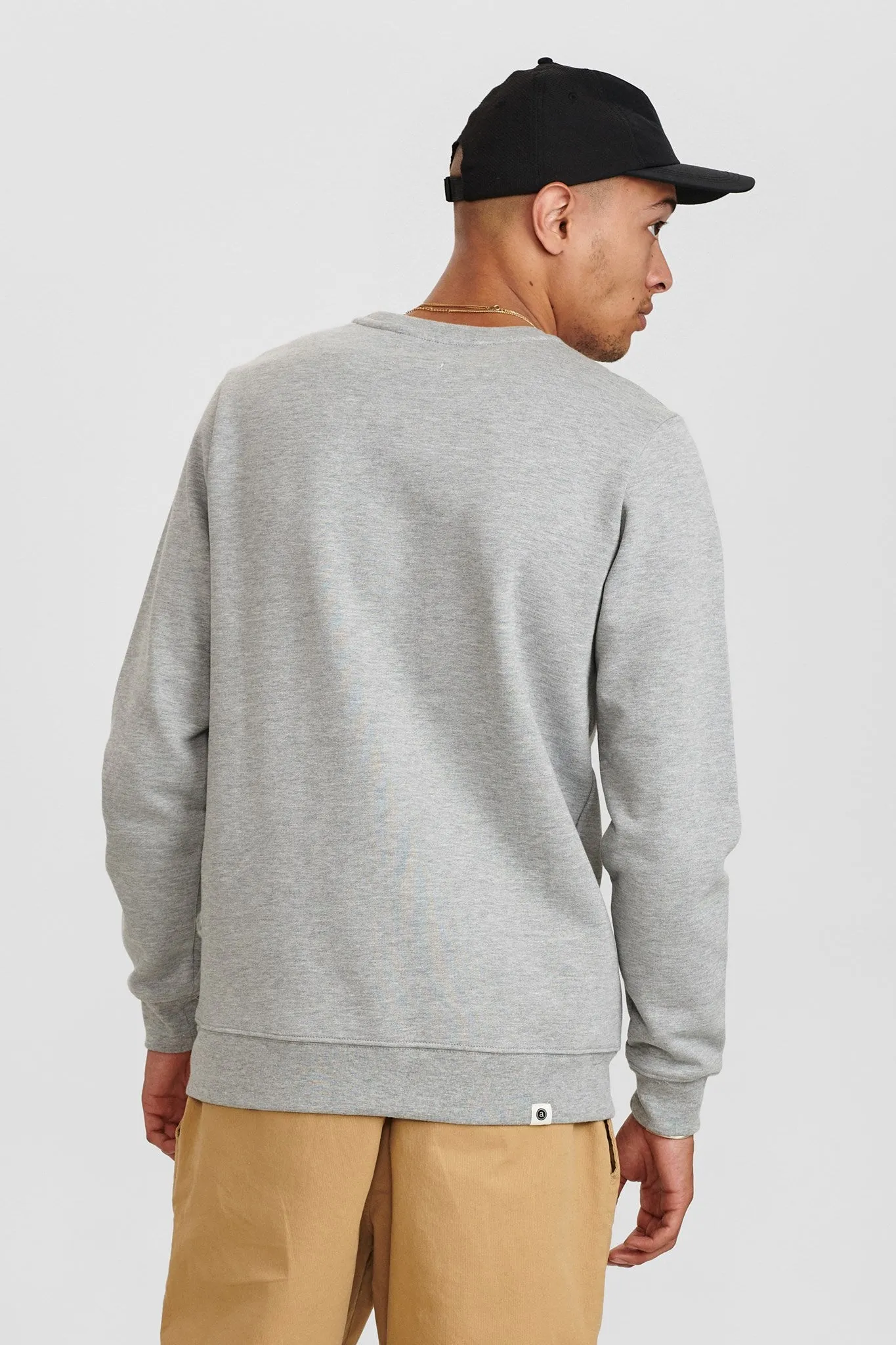 AKALLEN NOOS CREWNECK - Light grey mel