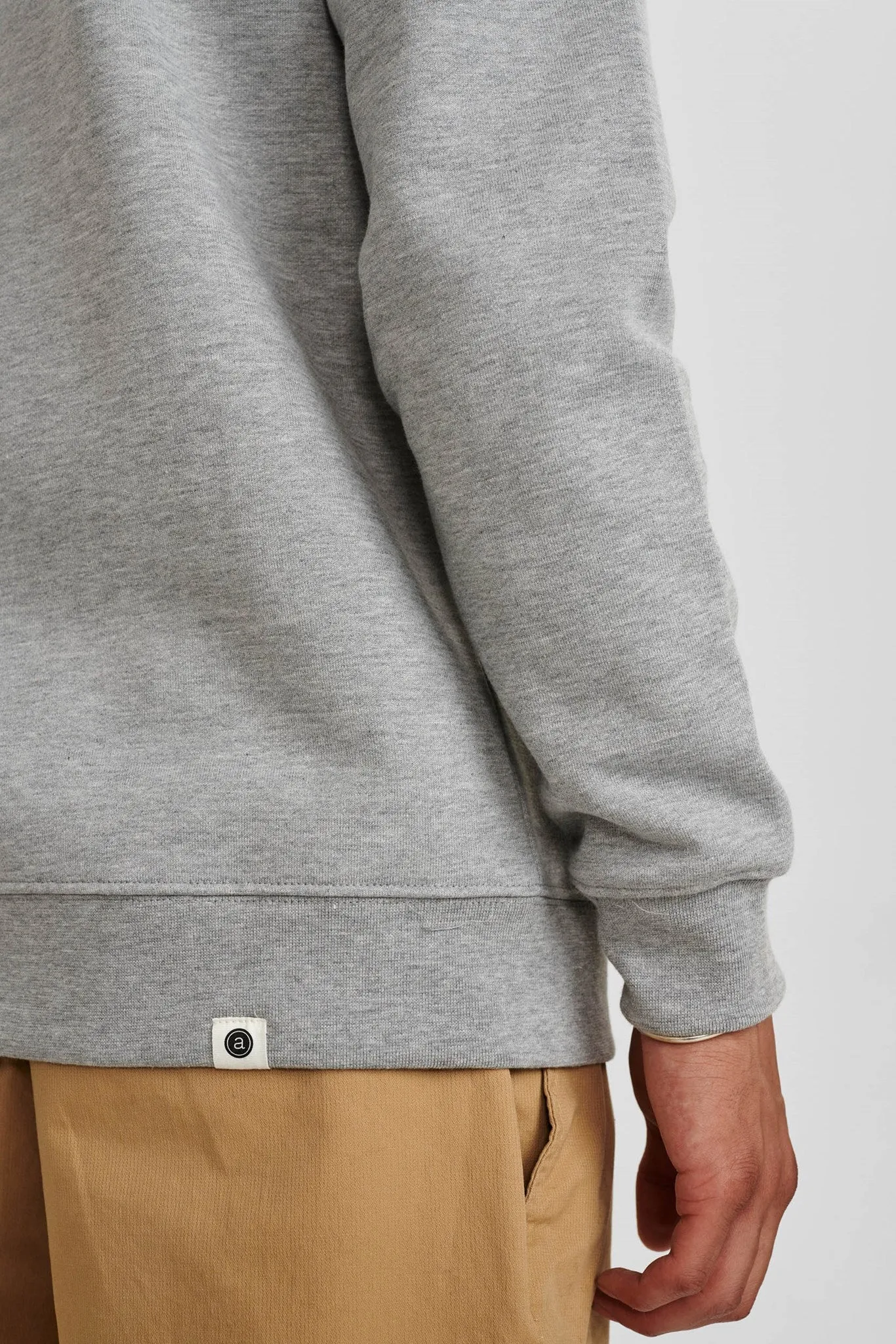 AKALLEN NOOS CREWNECK - Light grey mel