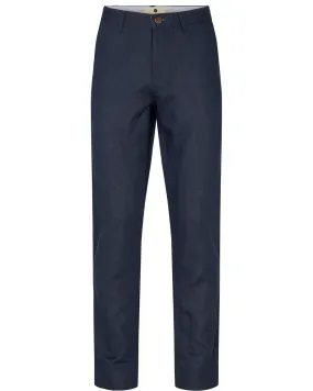 AKJOHN LINEN PANT - Sky Captain