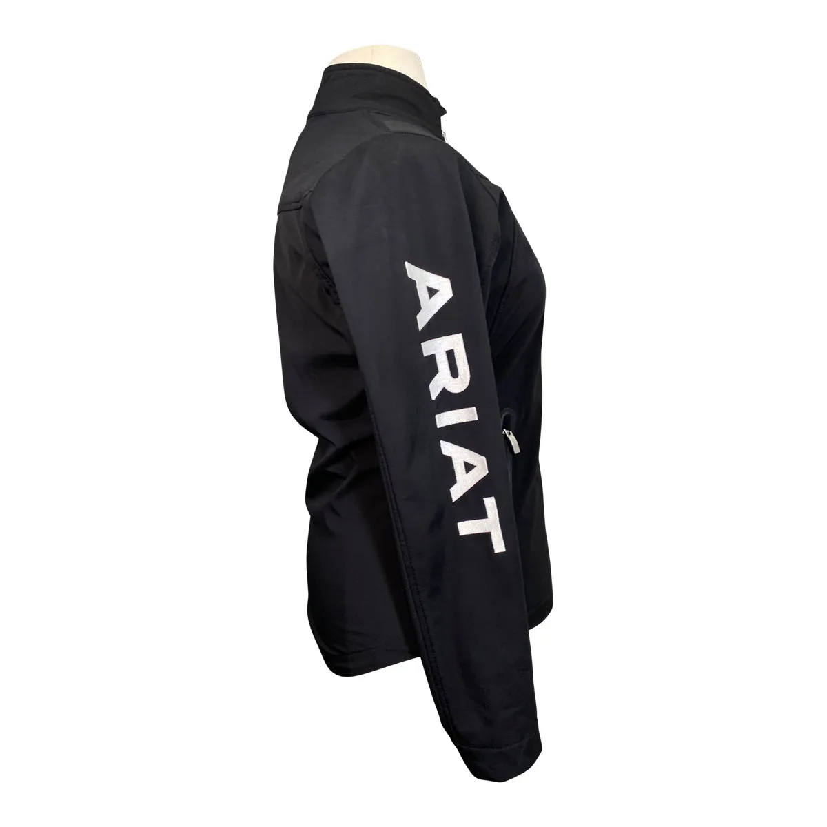 Ariat 'New Team' Softshell Jacket in Black - Women's Large