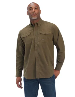 Ariat Rebar Men’s Flannel DuraStretch Work Shirt