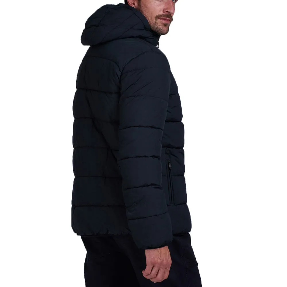 Barbour International Mens Court Quilted  Jacket - Navy