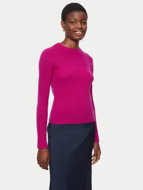 Cloud Cashmere Crew Jumper | Pink