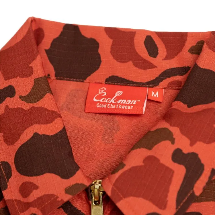 Cookman Delivery Jacket - Ripstop : Duck Hunter Camo Red