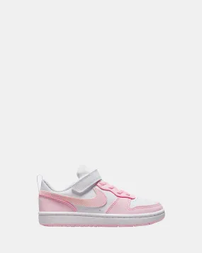 Court Borough Low Recraft Pre-School White/Pink Foam