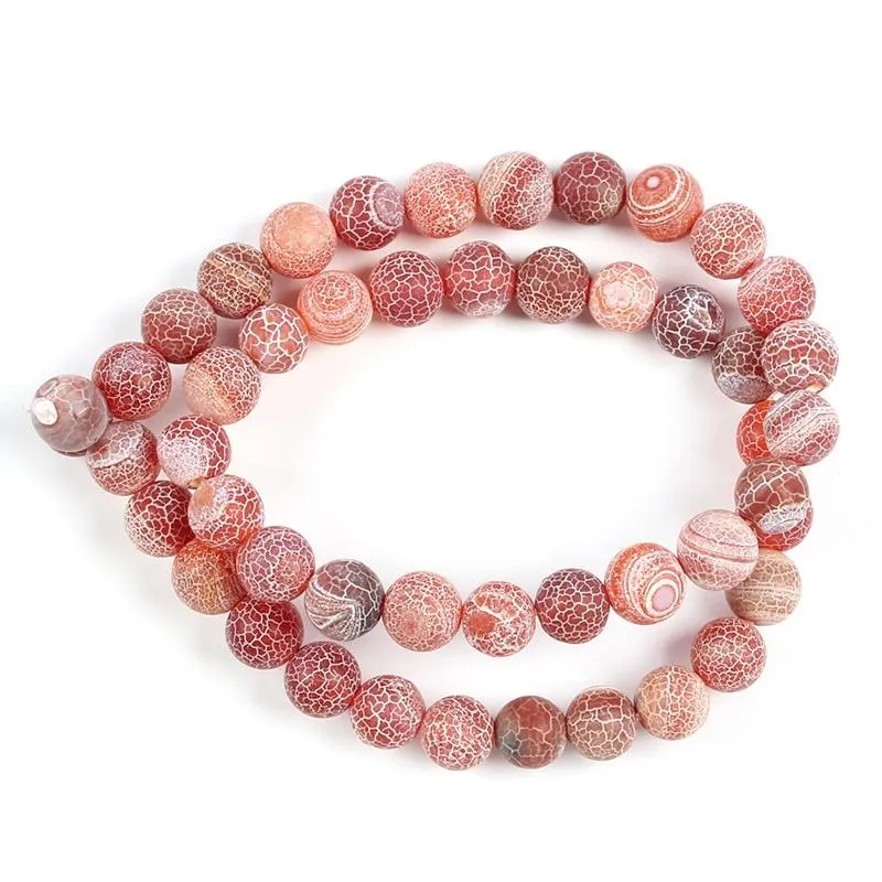 Dragon Vein Agate Bead Strands