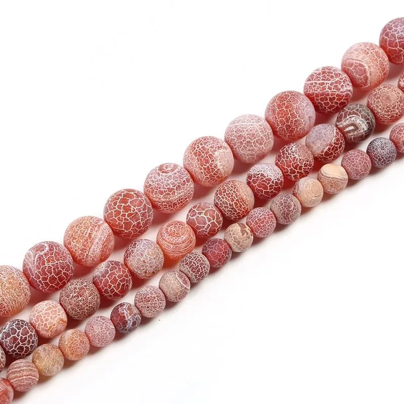 Dragon Vein Agate Bead Strands