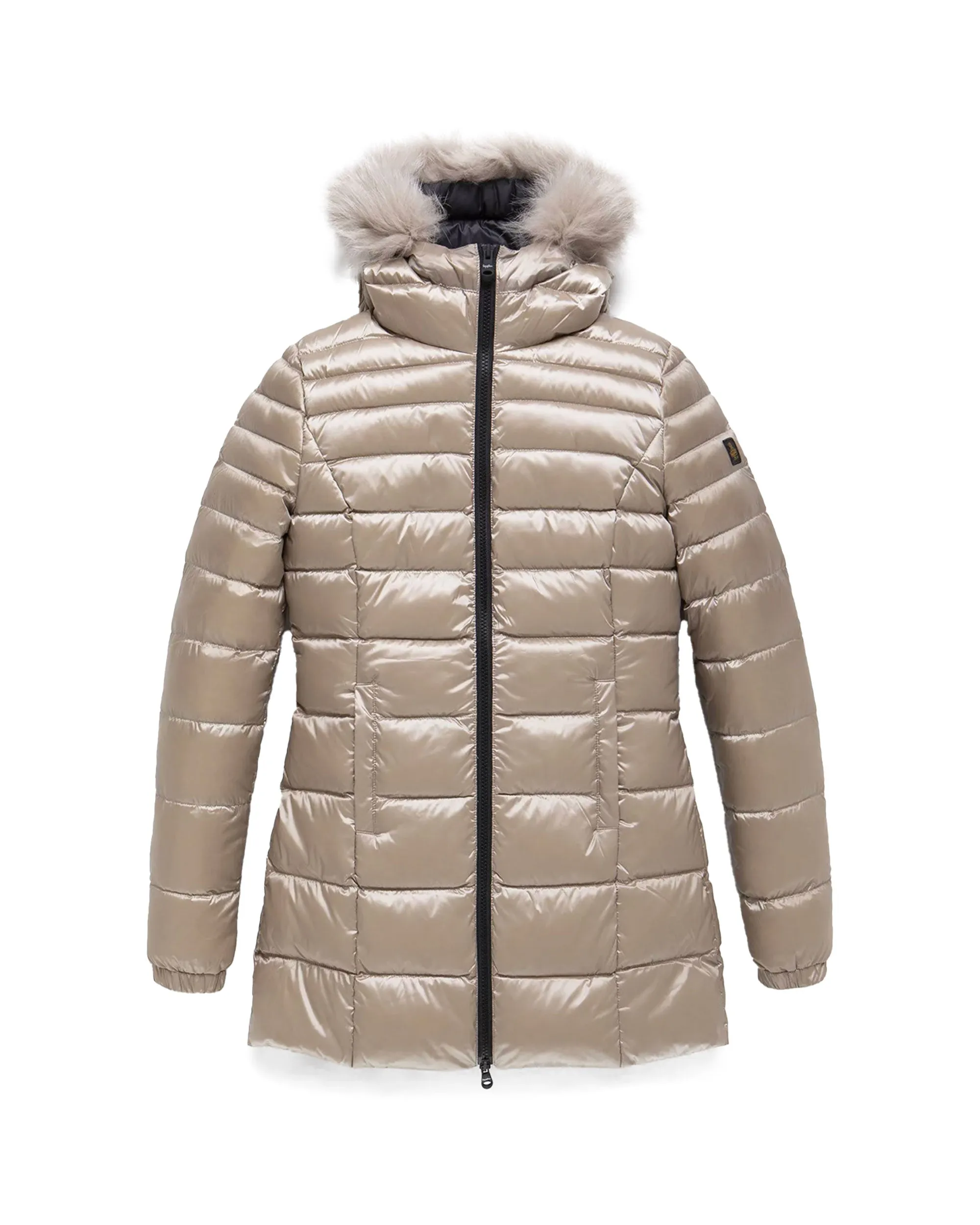 Giacca Donna Refrigiwear Long Mead Fur Beige