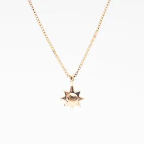 Gold Vermeil Little Sun Necklace