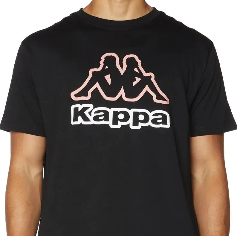 KAPPA Logo Ostesso T-Shirt - Jet Black