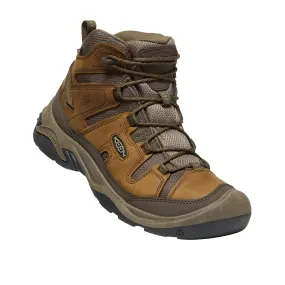 Keen Circadia Mid Waterproof Hiking Boot (Men) - Bison/Brindle