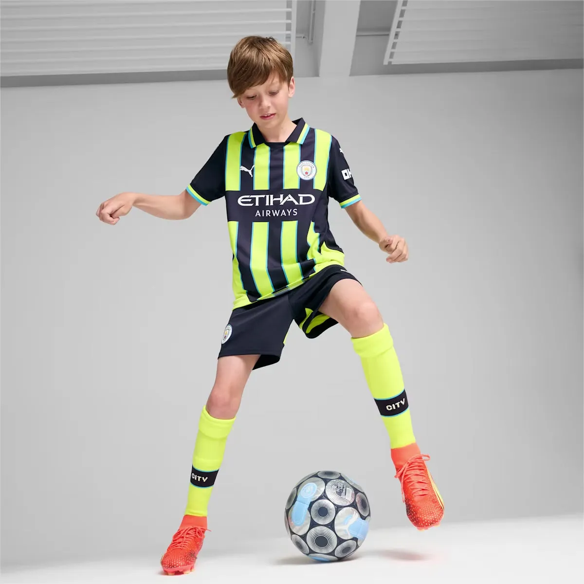 Manchester City Youth Away Jersey 24/25