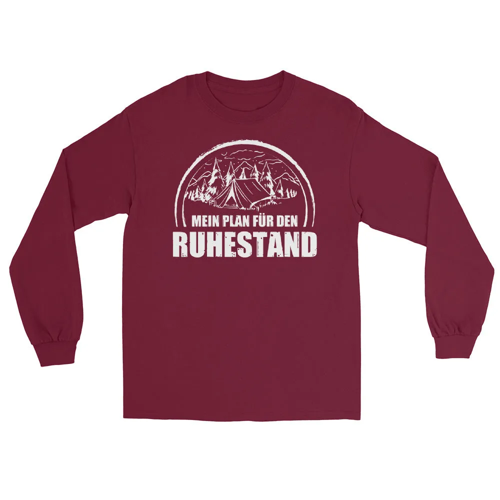 Mein Plan Fur Den Ruhestand 1 - Herren Longsleeve