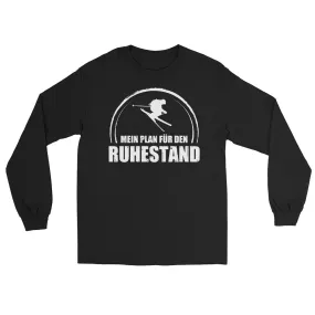 Mein Plan Fur Den Ruhestand - Herren Longsleeve