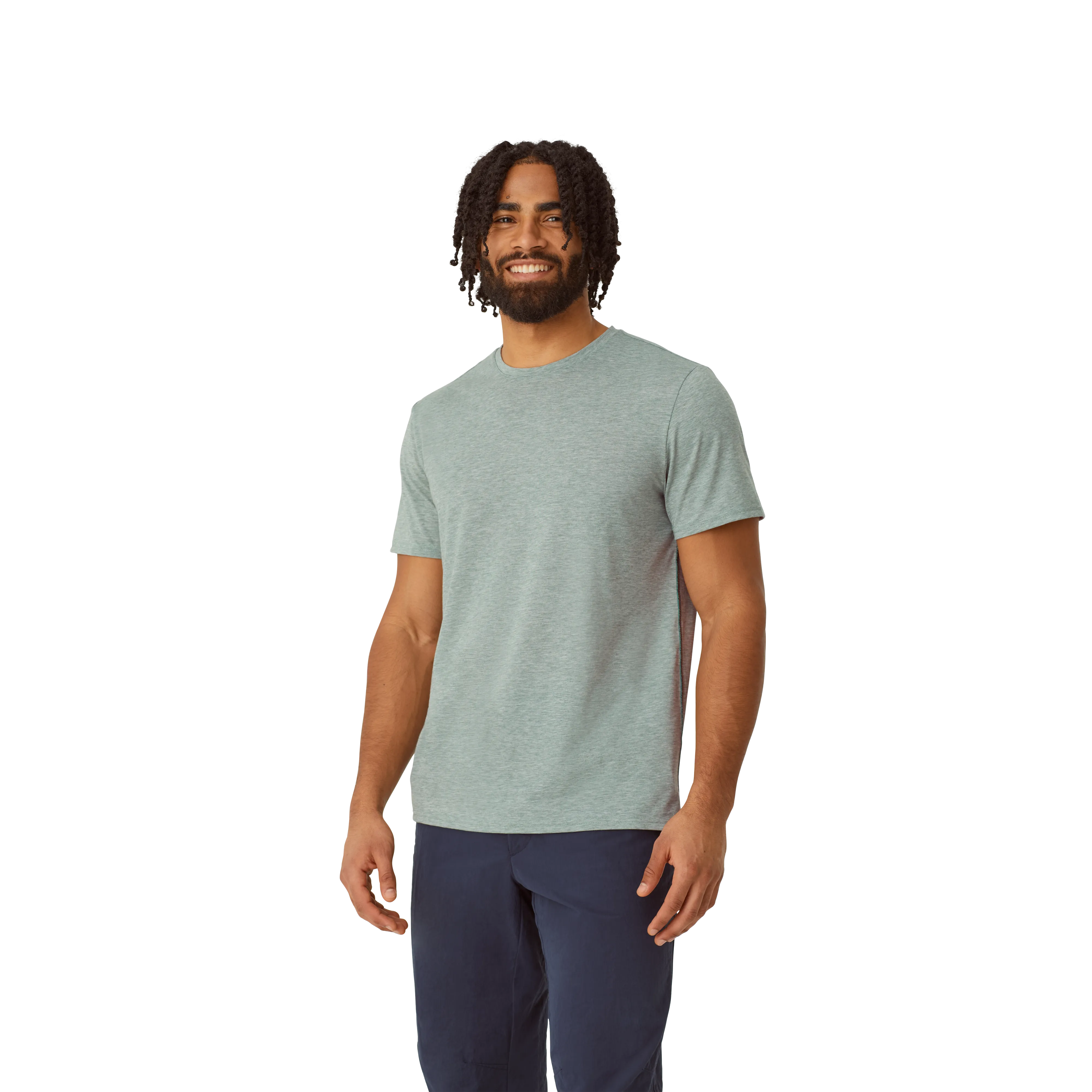 Men's Soft Tech Crew Neck T-Shirt