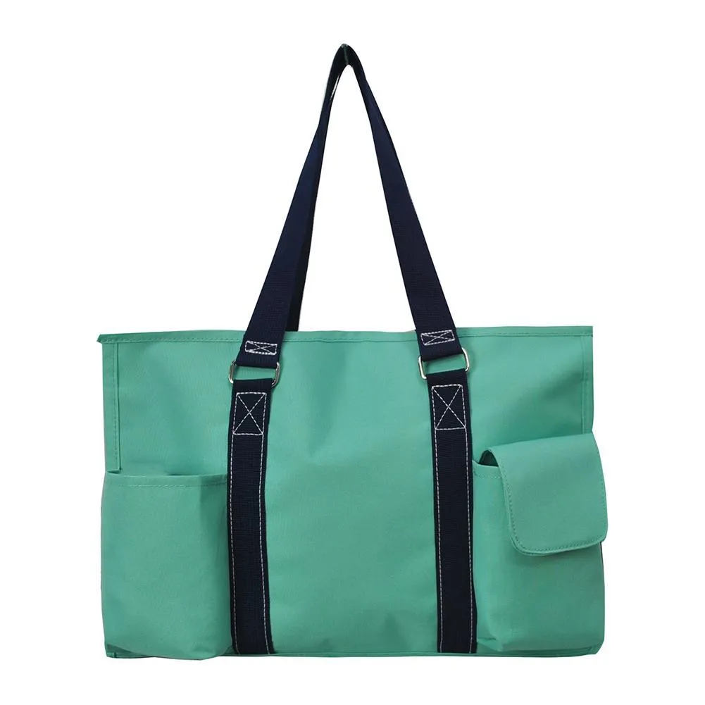 Mint Nurse Life NGIL Zippered Caddy Organizer Tote Bag