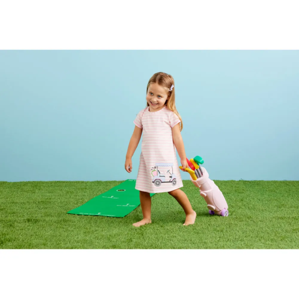 Mud Pie Pink Golf T-shirt Dress