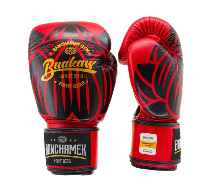 泰拳拳套 Thai Boxing Gloves : Buakaw BGL-UL1 Red